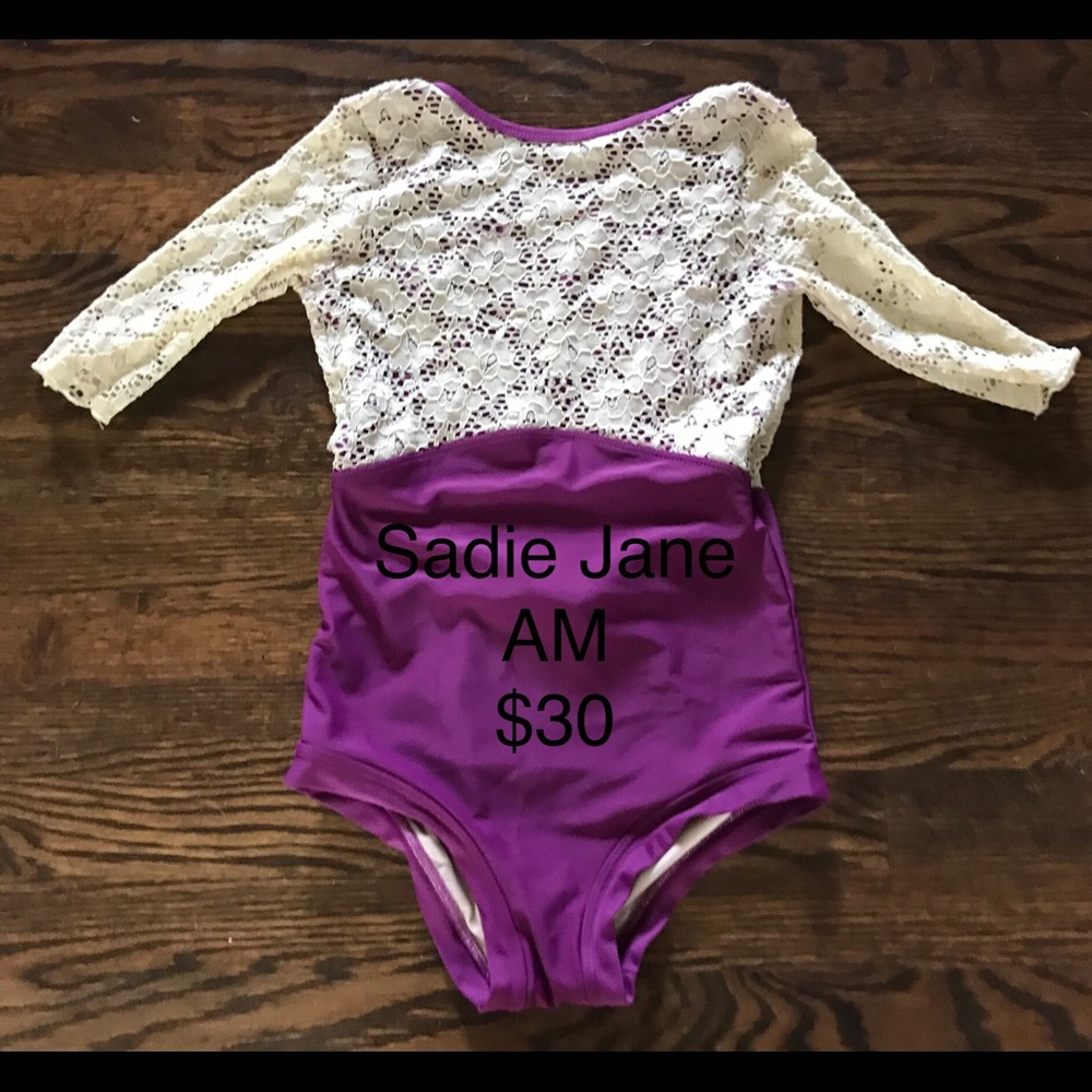 Sadie Jane adult medium leotard